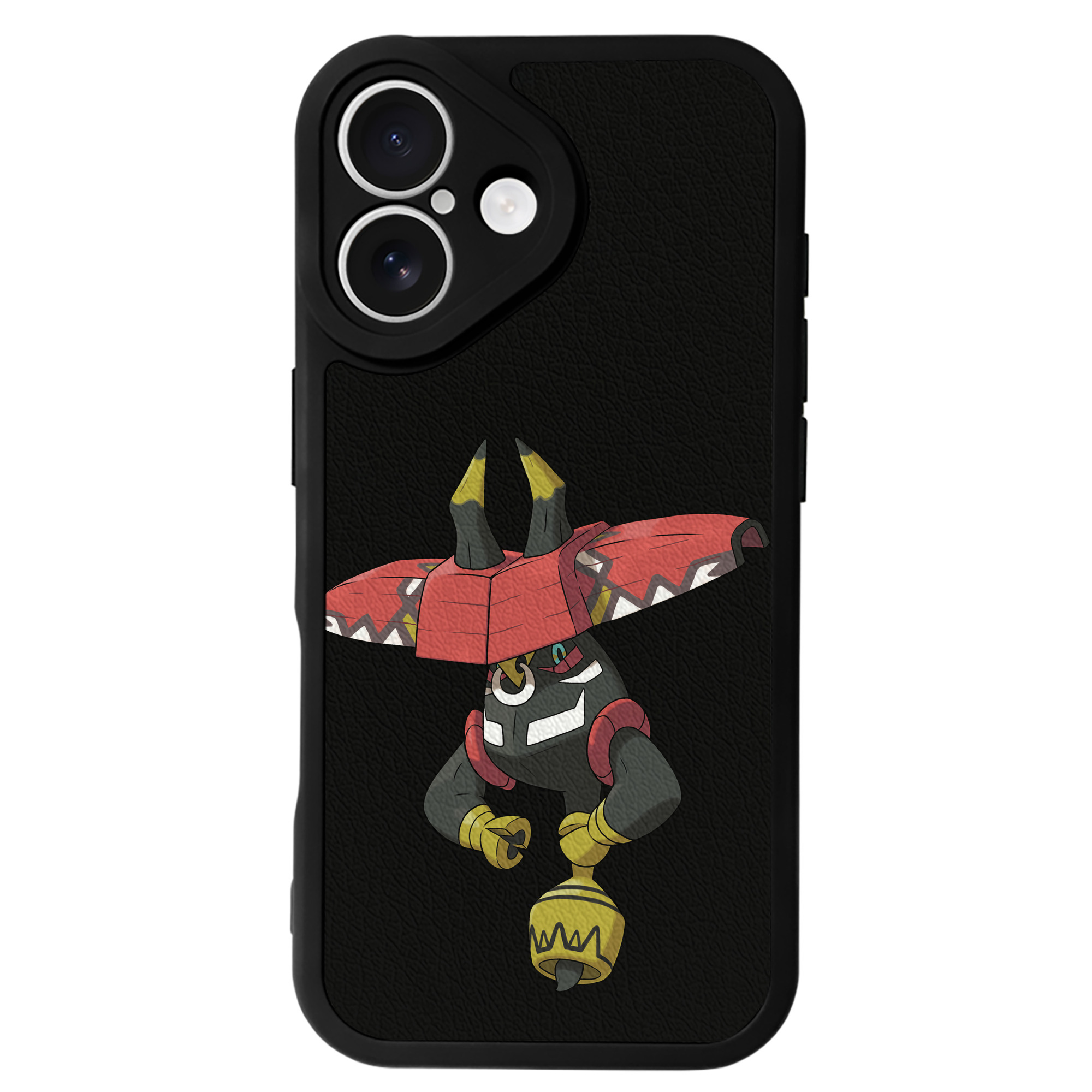 （画像用） ポケットモンスター Pokémon 【iPhone 16シリーズ対応】シリコンスマホケース（レザー調） 材質：シリコン
